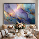 Colorful Abstract Canvas Wall Art Print, Vibrant Popup Color Art Print
