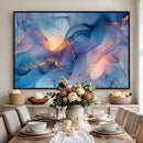 Colorful Abstract Canvas Wall Art Print, Vibrant Popup Color Art Print
