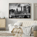 Black and White Atlanta Wall Art Canvas Print by MyGreatCanvas | Canvas Wall Art Prints | Photo Prints & Wall Decor