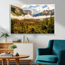 Half Dome Yosemite Canvas Wall Art – Majestic Triptych