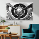 Vintage Airplane Wall Art Canvas Print by MyGreatCanvas | Canvas Wall Art Prints | Photo Prints & Wall Decor