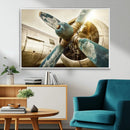 Vintage Airplane Canvas Print by MyGreatCanvas | Canvas Wall Art Prints | Photo Prints & Wall Decor