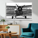 Wall Art Old War Plane Canvas Print by MyGreatCanvas | Canvas Wall Art Prints | Photo Prints & Wall Decor