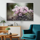 Pink Wild Flower Canvas Print by MyGreatCanvas | Canvas Wall Art Prints | Photo Prints & Wall Decor
