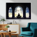Women and Yoga Wall Art Canvas Print