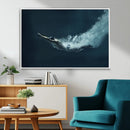 Swimmer Wall Art Canvas Print