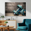 Dambell and Sport Wall Art Canvas Print by MyGreatCanvas | Canvas Wall Art Prints | Photo Prints & Wall Decor