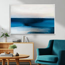 Dark Blue Abstract Wall Art Canvas Print by MyGreatCanvas | Canvas Wall Art Prints | Photo Prints & Wall Decor