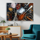 Spices and Seasonings Canvas Wall Art – Colorful Triptych by MyGreatCanvas | Canvas Wall Art Prints | Photo Prints & Wall Decor