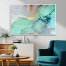 Colorful Marble Fluid Effect Canvas Wall Art Print by MyGreatCanvas | Canvas Wall Art Prints | Photo Prints & Wall Decor