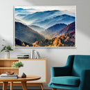 Mountains Forest Autumn Wall Art Canvas Print by MyGreatCanvas | Canvas Wall Art Prints | Photo Prints & Wall Decor