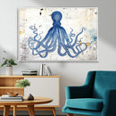 Octopus Canvas Wall Art | Coastal Marine Life Artwork for by MyGreatCanvas | Canvas Wall Art Prints | Photo Prints & Wall Decor