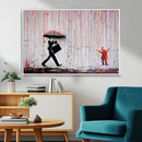 Banksy Wall Art Canvas Print, Framed Graffiti Art Picture by MyGreatCanvas | Canvas Wall Art Prints | Photo Prints & Wall Decor