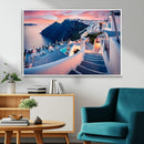 Santorini Island Wall Art Canvas Print by MyGreatCanvas | Canvas Wall Art Prints | Photo Prints & Wall Decor