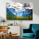 Yosemite Park Half Dome 3 Panel Canvas Print | Large Giclée by MyGreatCanvas | Canvas Wall Art Prints | Photo Prints & Wall Decor