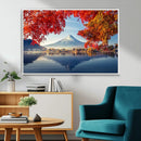 Mount Fuji Canvas Wall Art Japan Autumn Mountain Canvas