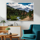 San Juan Nal Forest Wall Art Landscape Canvas Print