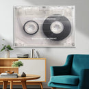 Vintage Cassette Tape Canvas Wall Art - Inspirational 'Life by MyGreatCanvas | Canvas Wall Art Prints | Photo Prints & Wall Decor