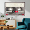 Music Cassette Iconic Wall Art Canvas Print by MyGreatCanvas | Canvas Wall Art Prints | Photo Prints & Wall Decor