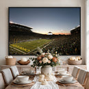 Oregon Ducks Football Team Print - Eugene Autzen Stadium