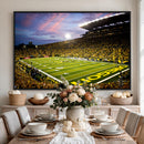University of Oregon Ducks Football Team Print - Eugene