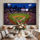 St. Louis Cardinals Baseball Team Print - Busch Stadium Wall