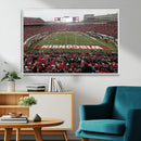 Wisconsin Badgers Team Print Canvas - Madison Camp Randall