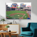 New York Mets Baseball Team Print - Citi Field Baseball by MyGreatCanvas | Canvas Wall Art Prints | Photo Prints & Wall Decor