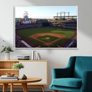 Colorado Rockies Coors Field Wall Art Canvas Print - MLB