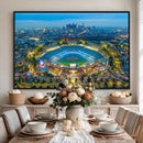 Los Angeles Dodgers Wall Art Canvas, Dodger Stadium Wall Art