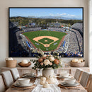 Los Angeles Dodgers Dodger Stadium Wall Art Canvas Print -
