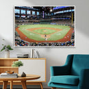Texas Rangers Baseball Team Print - Arlington Globe Life