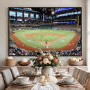 Texas Rangers Baseball Team Print - Arlington Globe Life