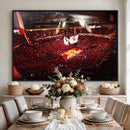 Houston Rockets Basketball Team Print Canvas- Houston Toyota