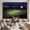 Michigan Wolverines Football Canvas Wall Decor, Football