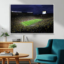 Michigan Wolverines Football Canvas Wall Decor, Football