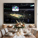 Milwaukee Bucks Basketball Print - Fiserv Forum Stadium Wall