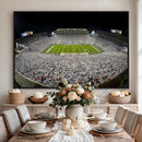 Beaver Stadium Night Game Triple Canvas Wall Art - Penn