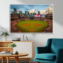 St. Louis Cardinals Baseball Team Print - Busch Stadium Wall