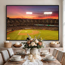 Oakland Athletics Baseball Team Print - Oakland Coliseum
