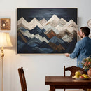 Wood Mountain Wall Art | Mountain Canvas Print Wood Decor | by MyGreatCanvas | Canvas Wall Art Prints | Photo Prints & Wall Decor