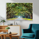 Wormsloe State Plantation Driveway Wall Art Canvas Print by MyGreatCanvas | Canvas Wall Art Prints | Photo Prints & Wall Decor
