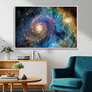 Spiral Galaxy Wall Art Canvas Print