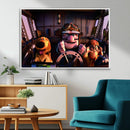 Carl Russel And Dog, Movie Up Poster, Movie Up Wall Art, by MyGreatCanvas | Canvas Wall Art Prints | Photo Prints & Wall Decor