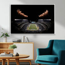Eagles Field Stadium Wall Art | Philadelphia Eagles Football