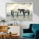Chines Style Majestic Horses Wall Art | Ready to Hang and