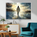 Jesus Walking on Water Wall Art | Canvas Print | Ready to