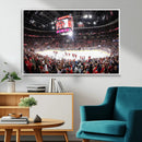 Amerant Bank Arena Wall Art Canvas Print - Basketball Arena by MyGreatCanvas | Canvas Wall Art Prints | Photo Prints & Wall Decor