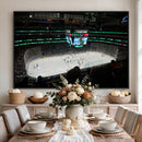 American Airlines Center Dallas Stars Wall Art Canvas Print