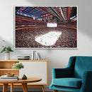Barton Malow Little Caesars Arena Detroit Wall Art Canvas